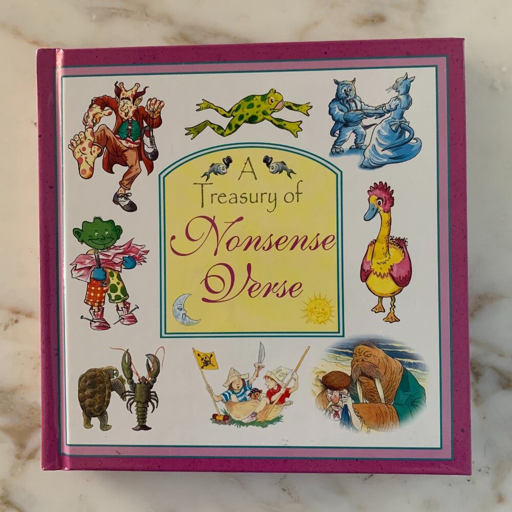 A Treasury of Nonsense Verse Children’s Book. A Collection Of Verse.